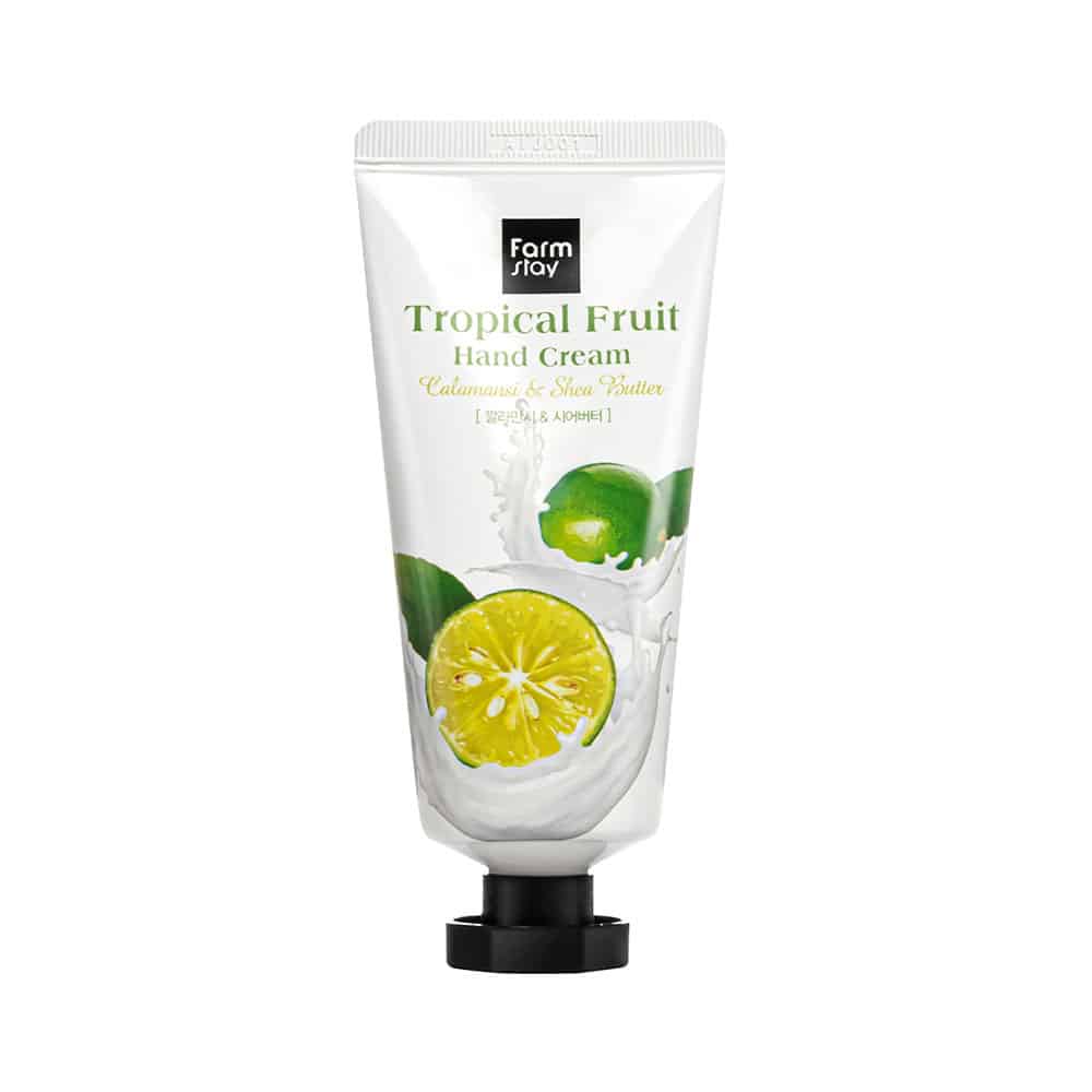 FARMSTAY TROPICAL FRUIT HAND CREAM CALAMANSI & SHEA BUTTER