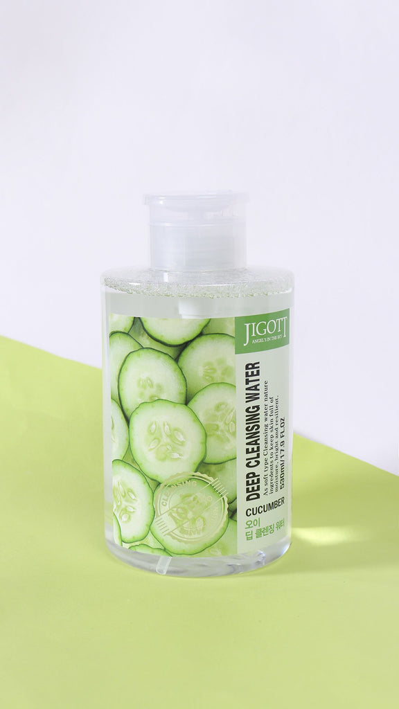 JIGOTT CUCUMBER DEEP CLEANSING WATER