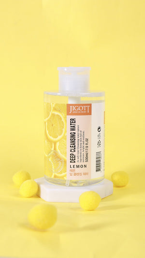 JIGOTT LEMON DEEP CLEANSING WATER