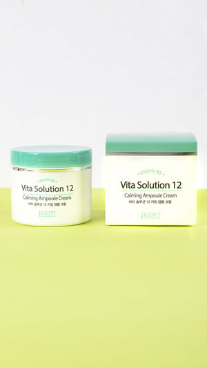 JIGOTT VITA SOLUTION 12 CALMING AMPOULE CREAM