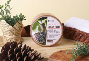 JIGOTT NATURAL BLACK SNAIL MOISTURE SOOTHING GEL