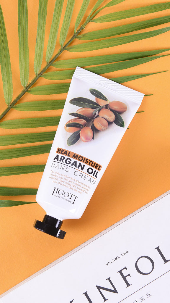 JIGOTT REAL MOISTURE ARGAN OIL HAND CREAM