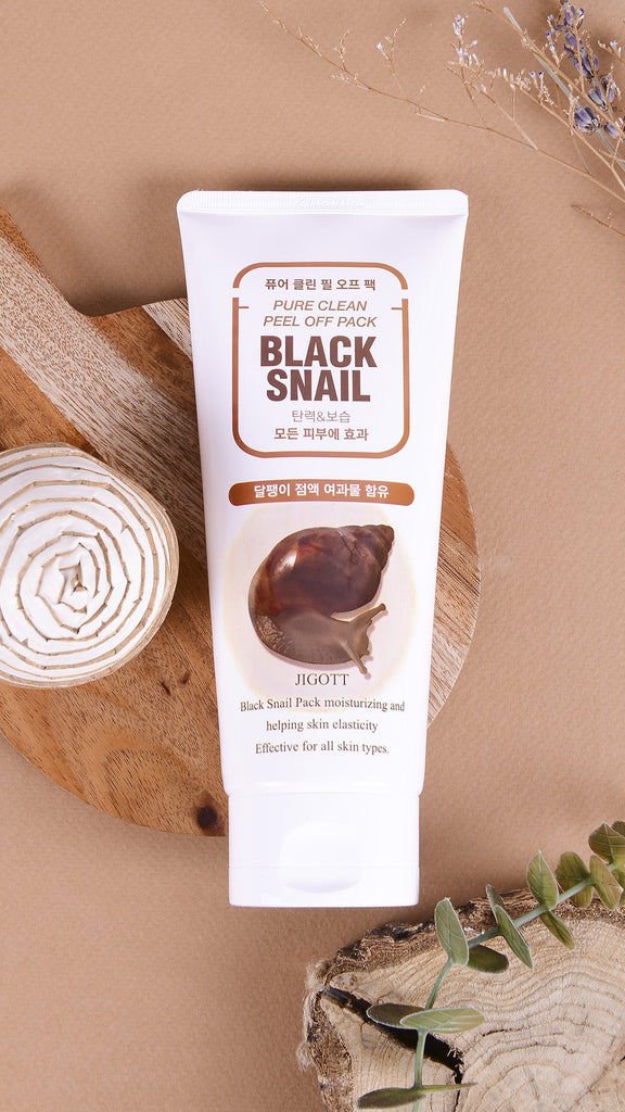 JIGOTT BLACK SNAIL PURE CLEAN PEEL OFF PACK