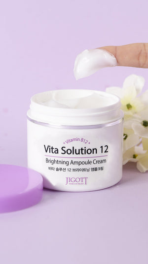 JIGOTT VITA SOLUTION 12 CRÈME AMPOULE ÉCLAIRCISSANTE