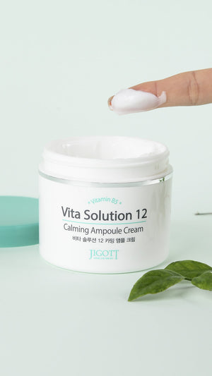 JIGOTT VITA SOLUTION 12 CALMING AMPOULE CREAM