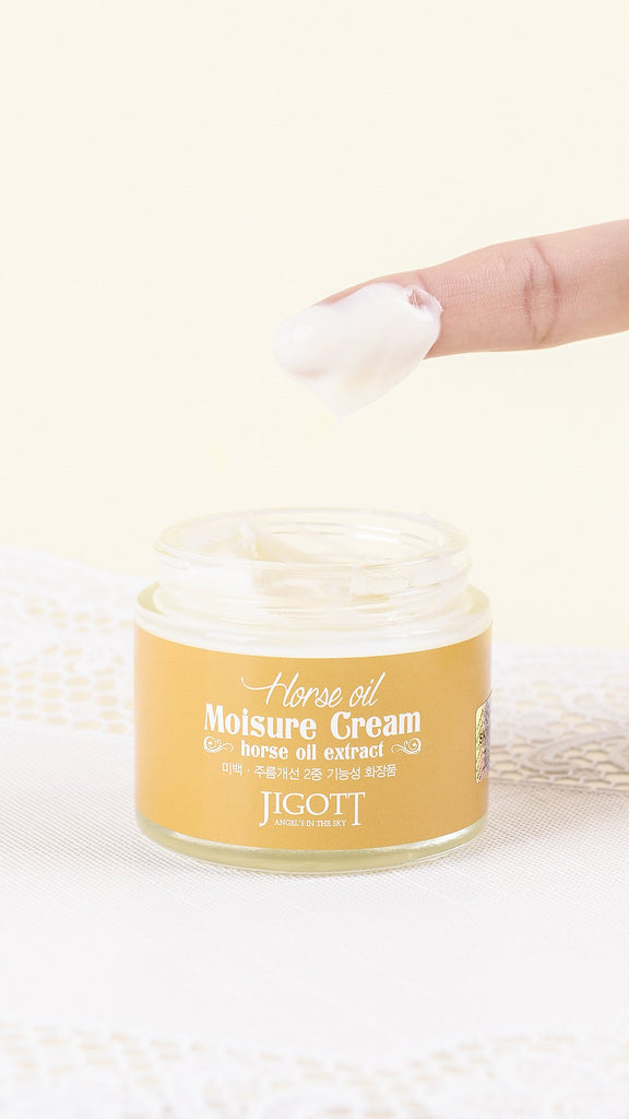 CRÈME D’HUMIDITÉ D’HUILE DE CHEVAL DE JIGOTT