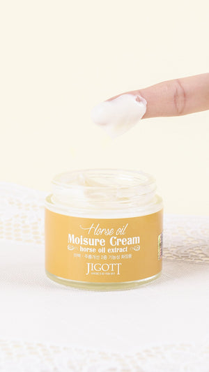 CRÈME D’HUMIDITÉ D’HUILE DE CHEVAL DE JIGOTT