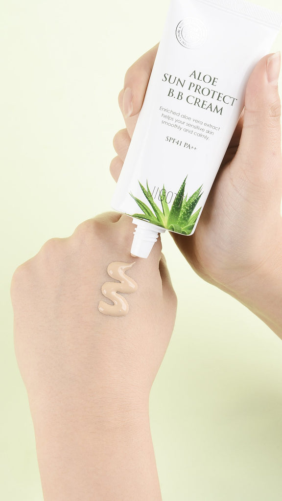 JIGOTT ALOE SUN PROTECT BB CREAM SPF41 PA++