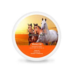 DEOPROCE NATURAL SKIN HORSE OIL NOURISHING CREAM 100G
