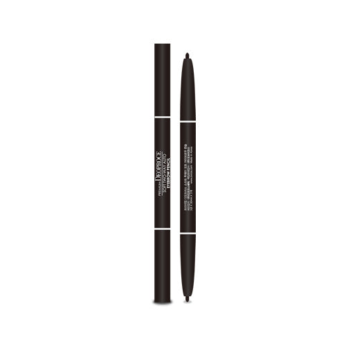PREMIUM DEOPROCE SOFT TWO-WAY AUTO EYEBROW PENCIL #21 BLACK