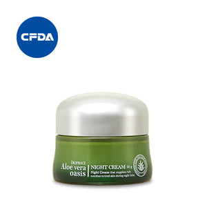 DEOPROCE ALOE VERA OASIS NIGHT CREAM