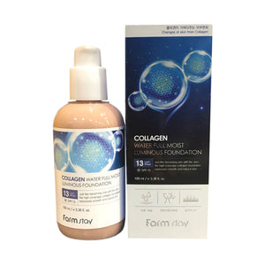 FARMSTAY COLLAGEN WATER FULL MOIST LUMINOUS FOUNDATION #13