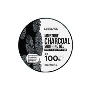 LEBELAGE MOISTURE CHARCOAL  100% SOOTHING GEL