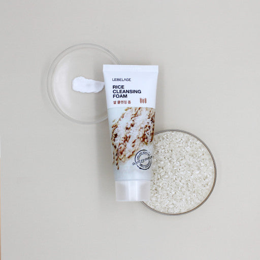 LEBELAGE CLEANSING FOAM 100ml - RICE