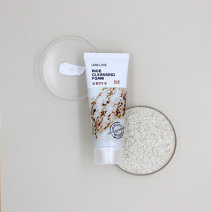 LEBELAGE CLEANSING FOAM 100ml - RICE
