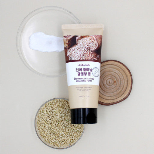 LEBELAGE BROWN RICE CLEANING CLEANSING FOAM
