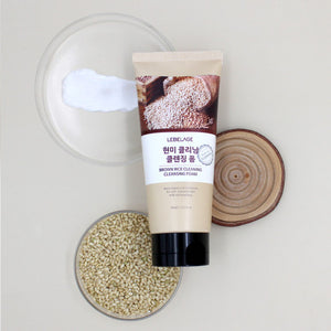 LEBELAGE BROWN RICE CLEANING CLEANSING FOAM
