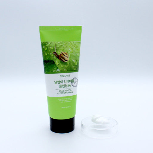 LEBELAGE SNAIL RE VITAL CLEANSING FOAM