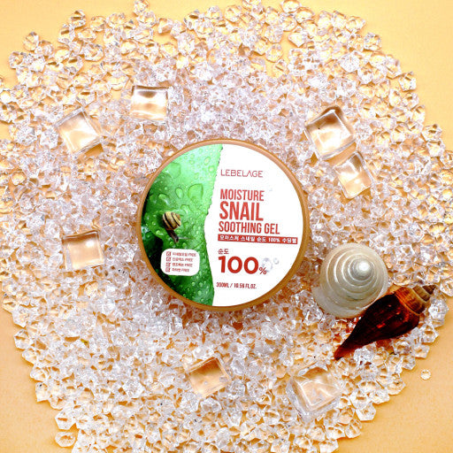 LEBELAGE MOISTURE SNAIL  100% SOOTHING GEL