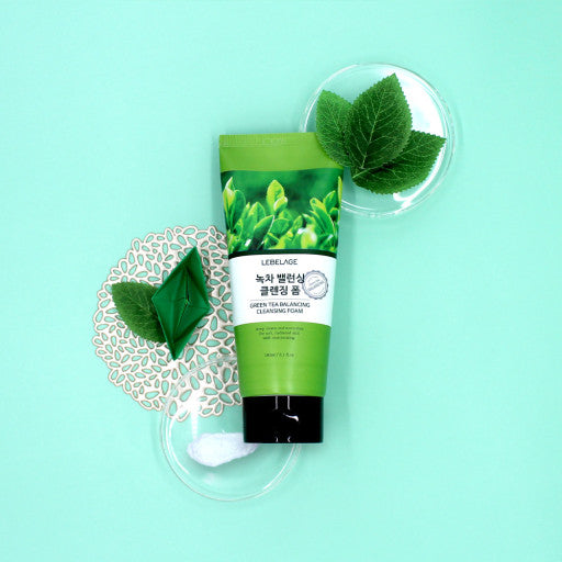 Green tea store cleansing foam