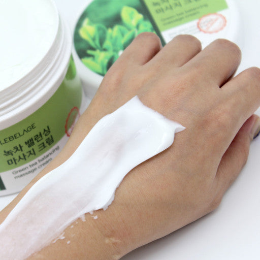 LEBELAGE GREEN TEA BALANCING MASSAGE CREAM