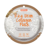 PUREDERM Rice Bran Collagen Circle Mask(12sheets)