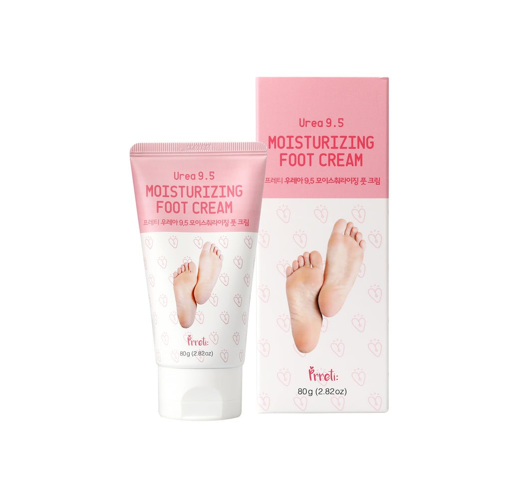 PRRETI UREA 9.5 Moisturizing foot cream 80g