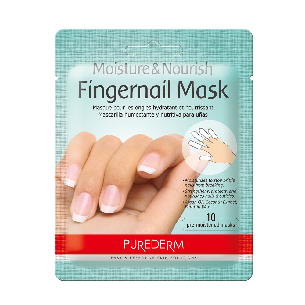 PUREDERM Moisture&Nourish Fingernail Mask (10sheets)