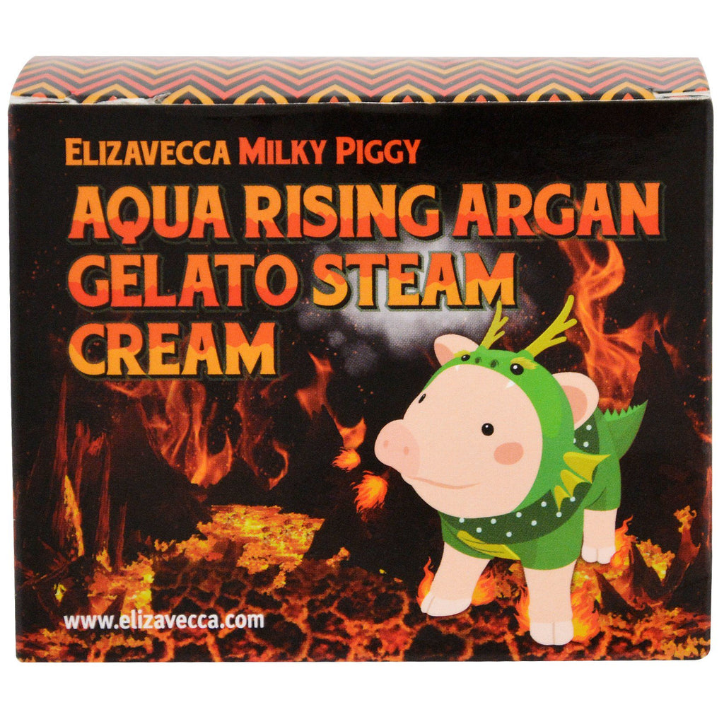 Milky Piggy Aqua Rising Argan Gelato Steam Cream