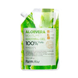 FARMSTAY MOISTURE SOOTHING GEL ALOEVERA (POUCH)