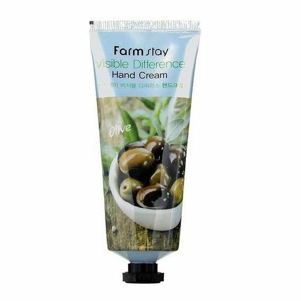 FARMSTAY VISIBLE DIFFERENCE HAND CREAM OLIVE