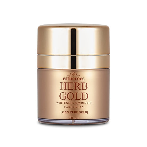 ESTHEROCE HERB GOLD WHITENING & WRINKLE CARE CREAM 
