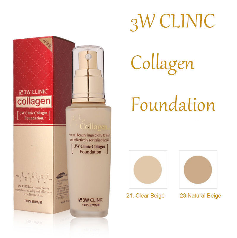 3W CLINIC Collagen Foundation #21