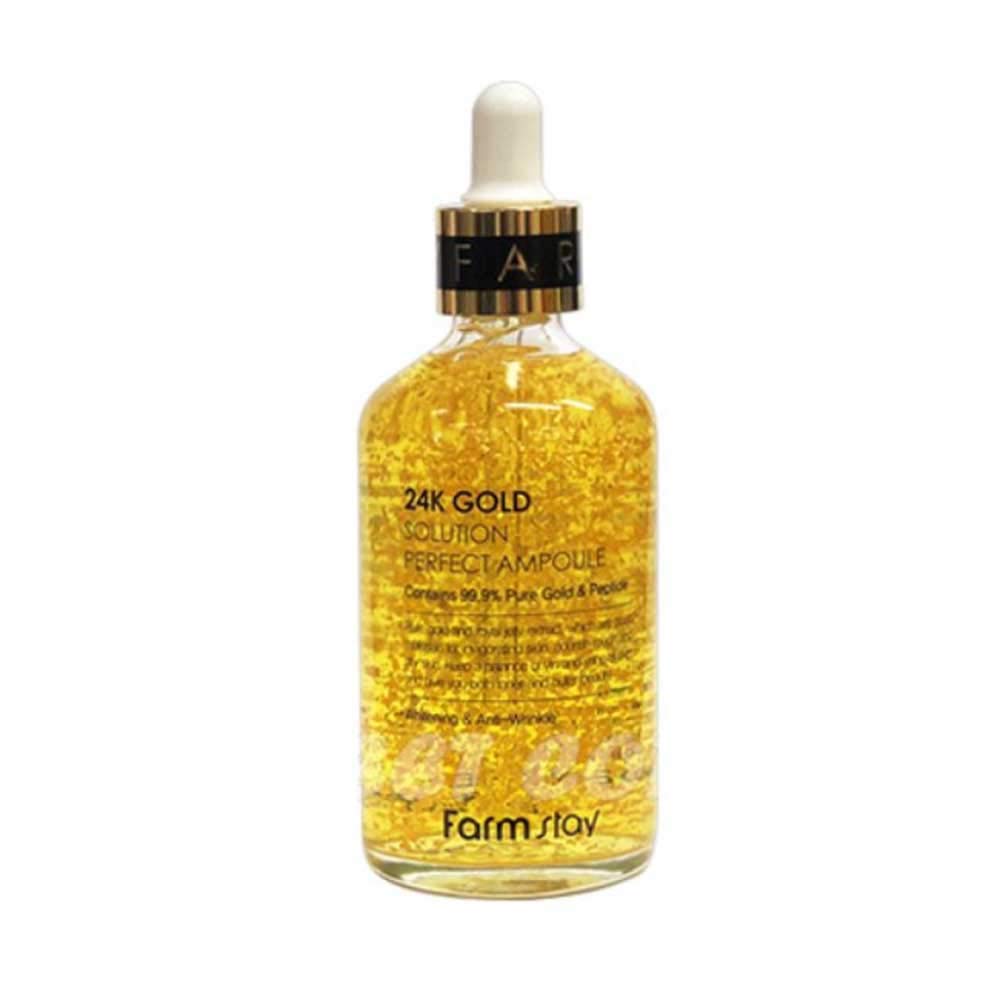 FARMSTAY 24K GOLD SOLUTION PERFECT AMPOULE