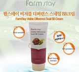 FARMSTAY VISIBLE DIFFERENCE SNAIL BB CREAM