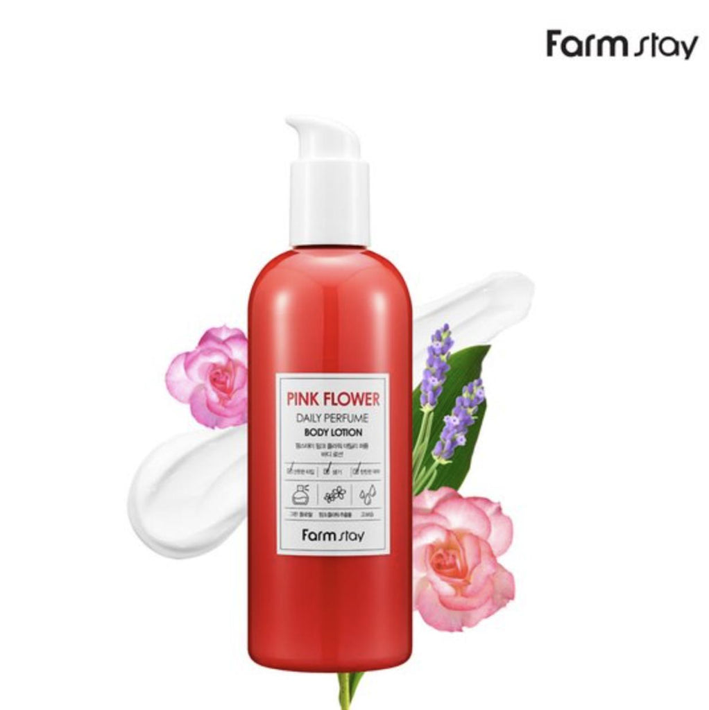 FARMSTAY DAILY PERFUME BODY LOTION(PINK FLOWER)