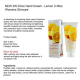 3W CLINIC Увлажняющий лимонный крем для рук