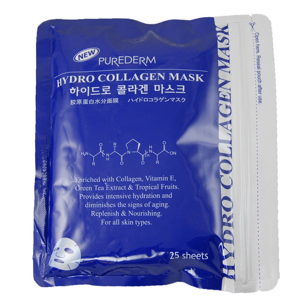 PUREDERM NEW HYDRO COLLAGEN MASK (25sheets)