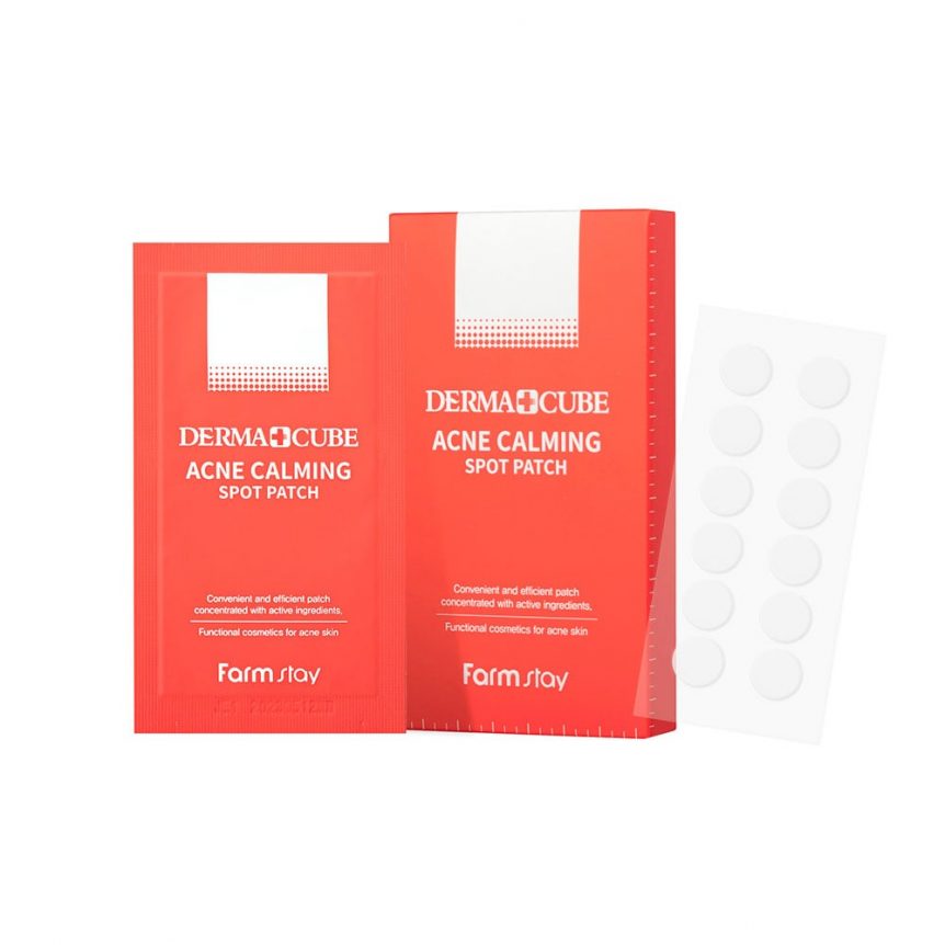 FARMSTAY DERMACUBE ACNE CALMING SPOT PATCH