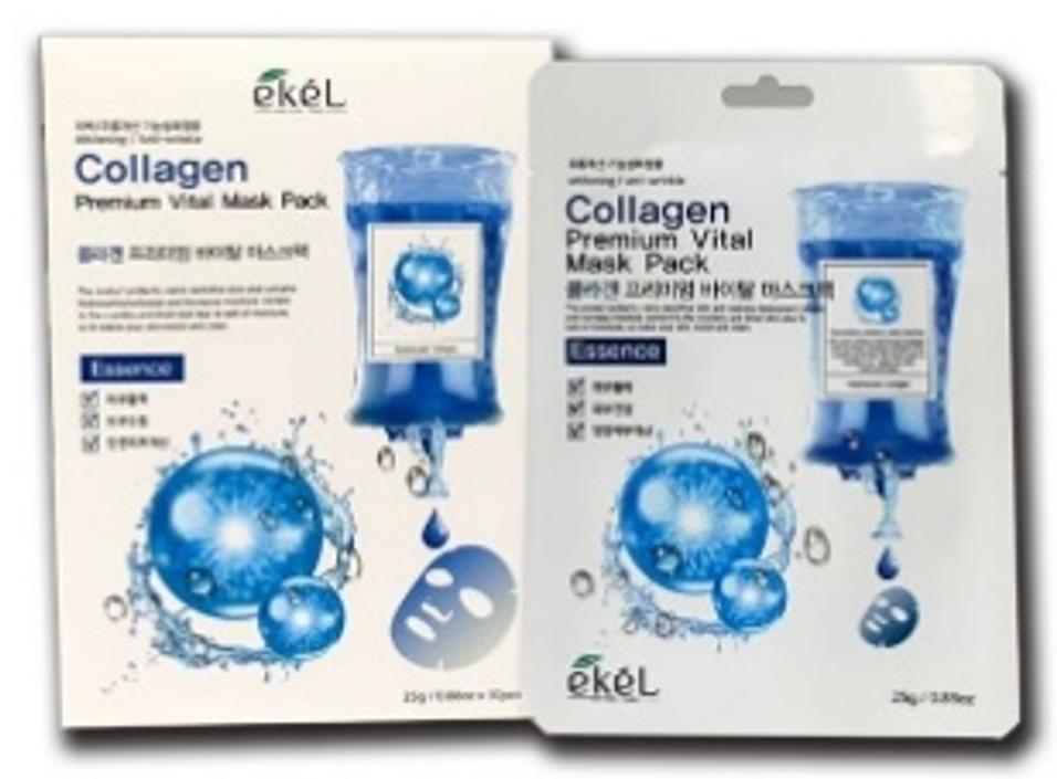 Ekel Premium Vital Mask Pack Collagen
