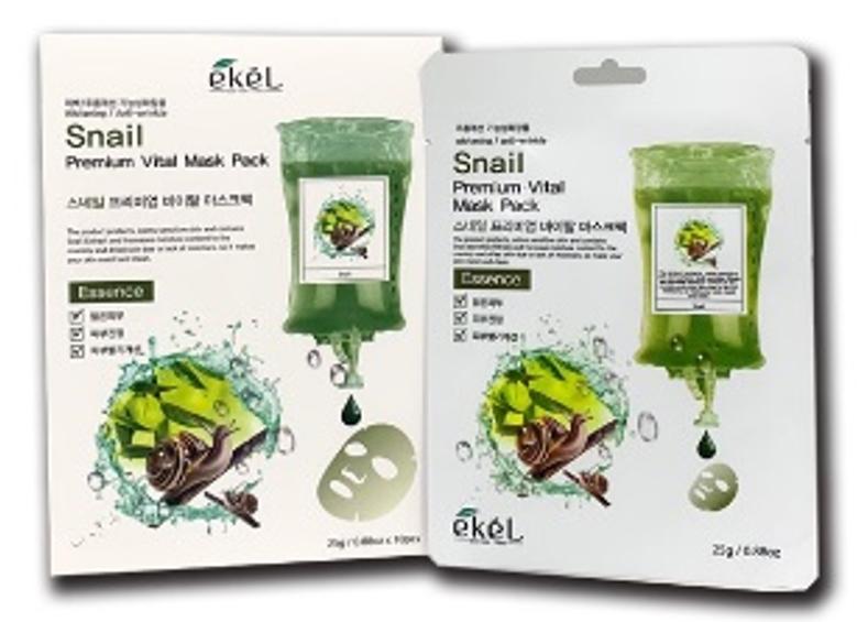 Ekel Premium Vital Mask Pack Snail