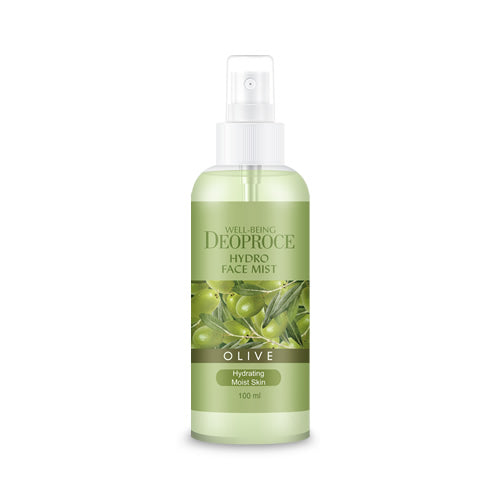 WELL-BEING DEOPROCE HYDRO FACE MIST 100ml OLIVE
