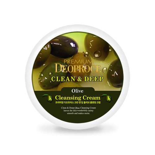 PREMIUM DEOPROCE CLEAN & DEEP OLIVE CLEANSING CREAM 300g
