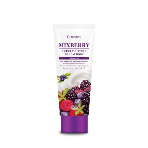 DEOPROCE MOISTURE HAND & BODY MIXBERRY SWEET
