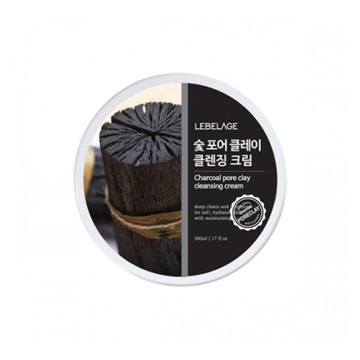 LEBELAGE CHARCOAL PORE CLAY CLEANSING CREAM